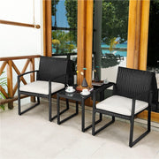 Yaheetech 3 Piece Patio Bistro Set