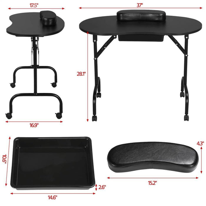 Yaheetech Manicure Table