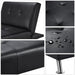 black convertible couch