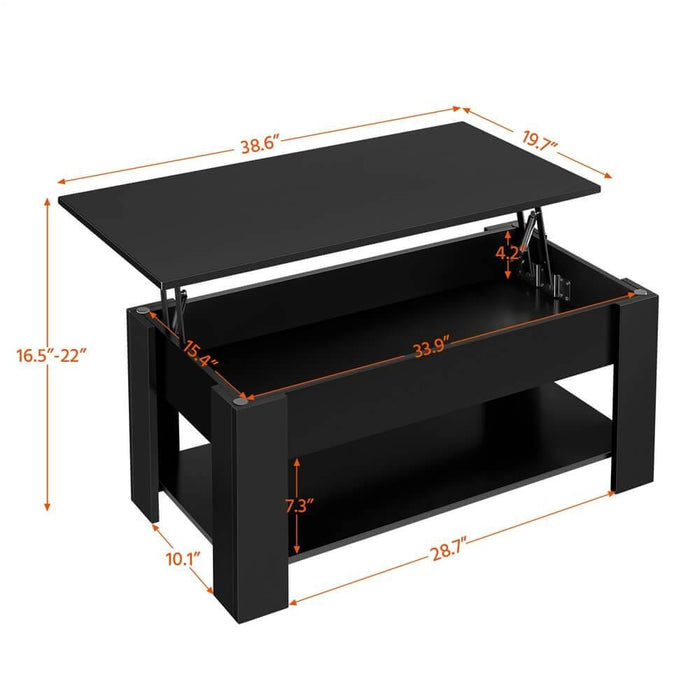 Yaheetech Lift Top Coffee Table with Storage