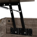 Yaheetech 47 Inch Two-Way Lift Top Coffee Table