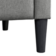 Yaheetech Fabric Recliner Chair Gray