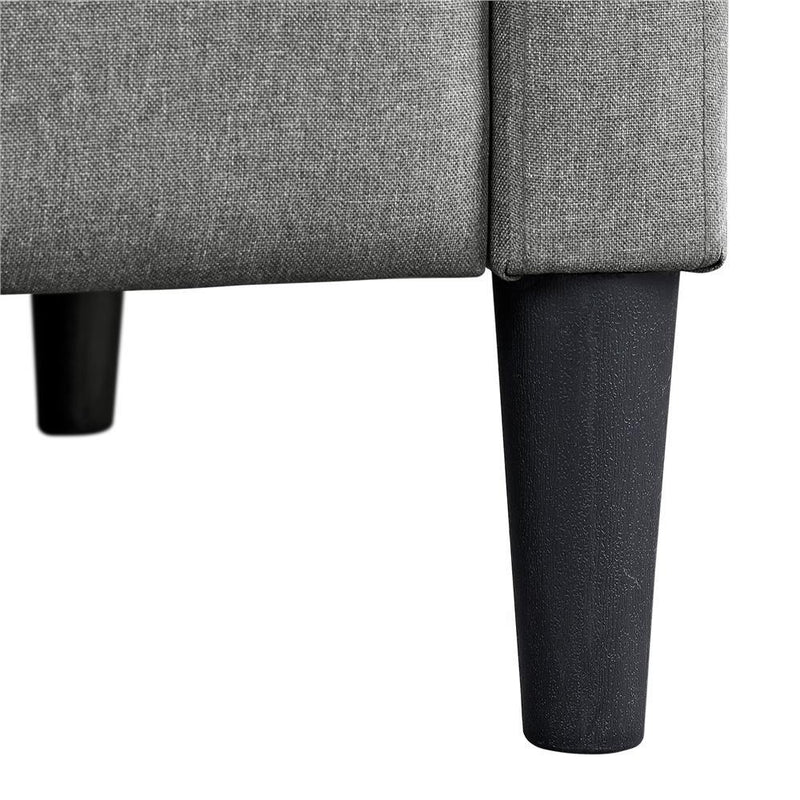 Yaheetech Fabric Recliner Chair Gray