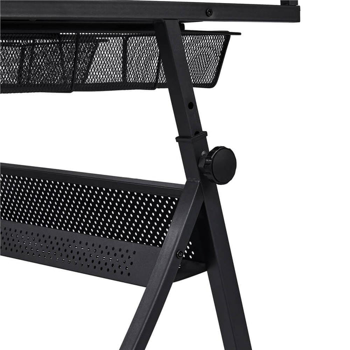 Yaheetech Glass Drafting Table 28’’ to 36’’