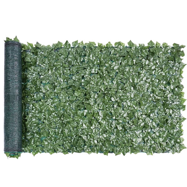 boxwood faux hedge