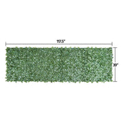 plastic boxwood hedge