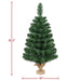 Yaheetech 3Ft Mini Artificial Christmas Tree