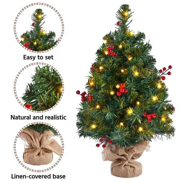 2FT Tabletop Christmas Tree