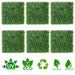 6PCS Artificial Boxwood