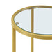 Yaheetech Round Accent Table