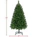 Yaheetech 4.5Ft Pre-Lit Artificial Hinged Christmas Tree