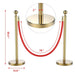 Stainless Steel Stanchions Set of 2 Posts