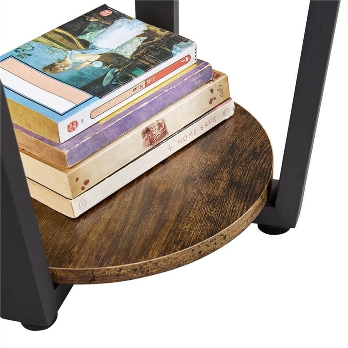 Yaheetech Industrial Round Side Table