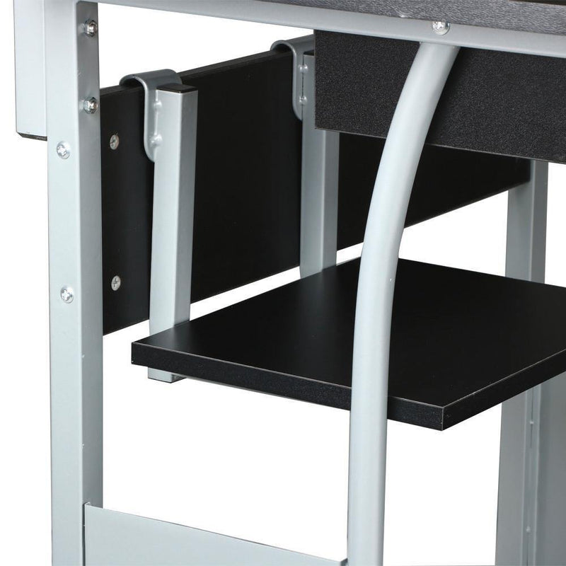 Computer Desk with Printer Shelf/Keyboard Tray