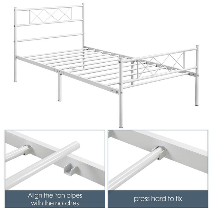 Yaheetech Twin Bed Frame