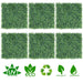 Yaheetech Artificial Boxwood 20" x 20" 6 pcs