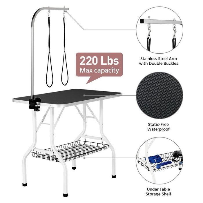 Yaheetech 36-inch Pet Grooming Table