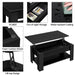 Yaheetech Lift Top Coffee Table with Storage