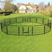 Yaheetech Dog Playpen 16 Panels 24 Inch