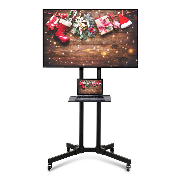 32”-65” Mobile TV Stand For LCD LED Flat Screen