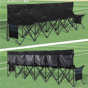 6 person sports bench