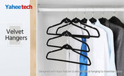 100Pcs Cascading Velvet Hangers