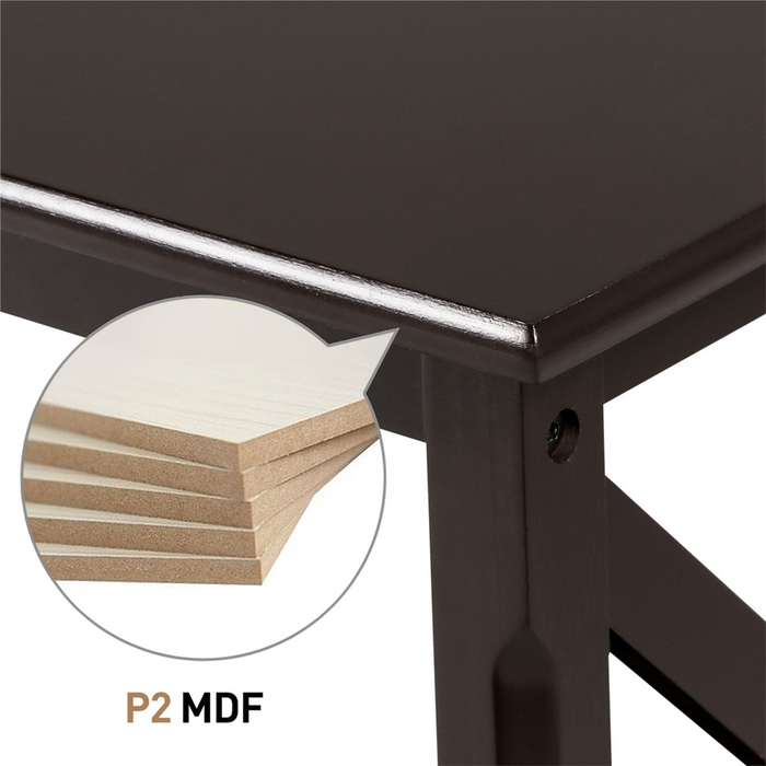 X Design Wood Sofa Side End Table