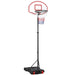 Height-Adjustable Basketball Hoop System