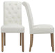 Yaheetech Dining Chair Beige