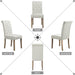 Yaheetech Dining Chair Beige