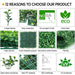 6PCS Faux Ivy