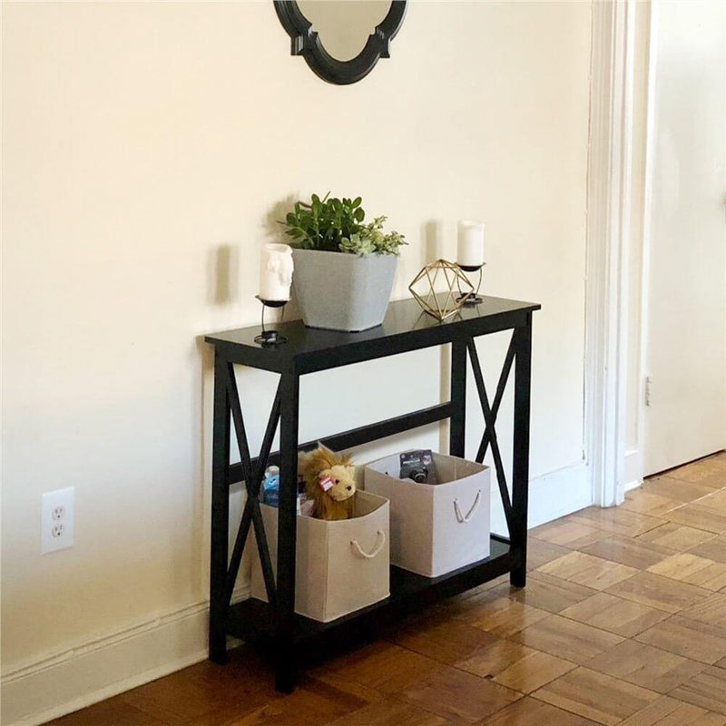 Raytech Table Yaheetech Console Table 2 Tiers — yaheetech.shop