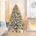 6ft pencil pre lit christmas tree