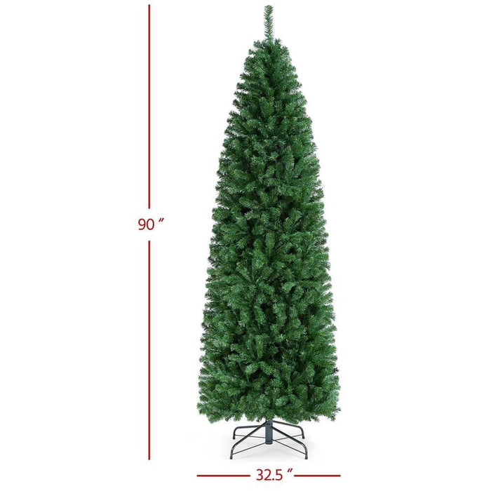 Yaheetech 7.5 Ft Artificial Christmas Tree