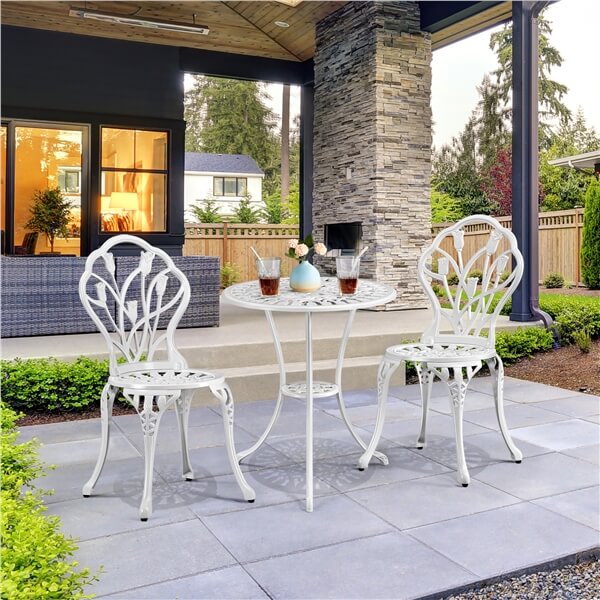 3 Piece Outdoor Bistro Set
