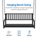 Hanging Swing Bench