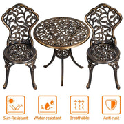 Yaheetech 3-Piece Outdoor Bistro Set