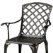 Yaheetech Patio Dining Chairs Set of 2