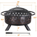 32'' Outdoor Square Fire Pit