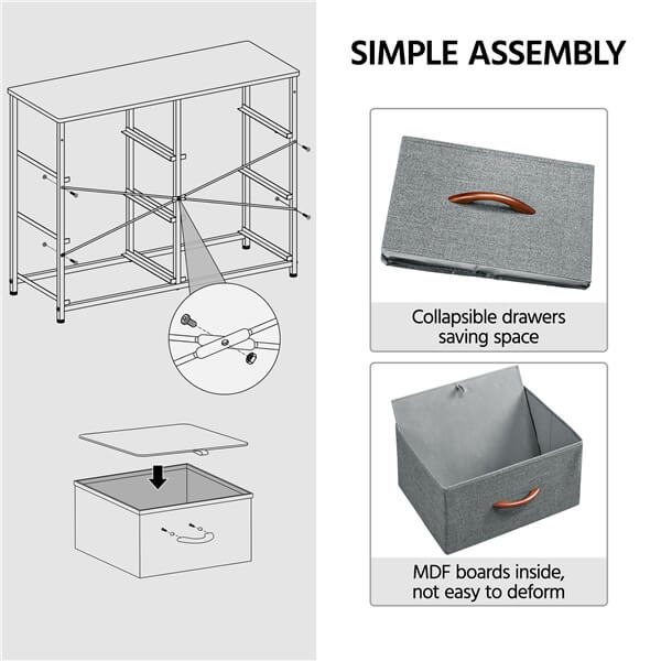 Fabric Storage Tower