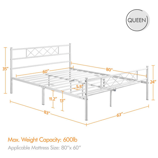 Metal Bed Frame