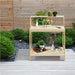 Outdoor Wooden Potting Bench Table