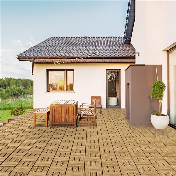 yaheetech wood tiles