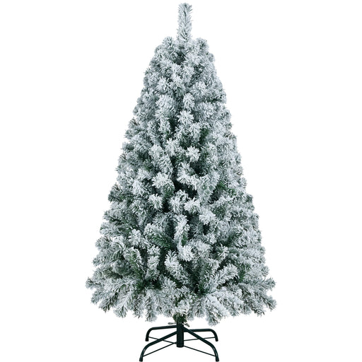 Yaheetech  5ft/6ft/7.5ft/9ft Frosted Artificial Christmas Tree