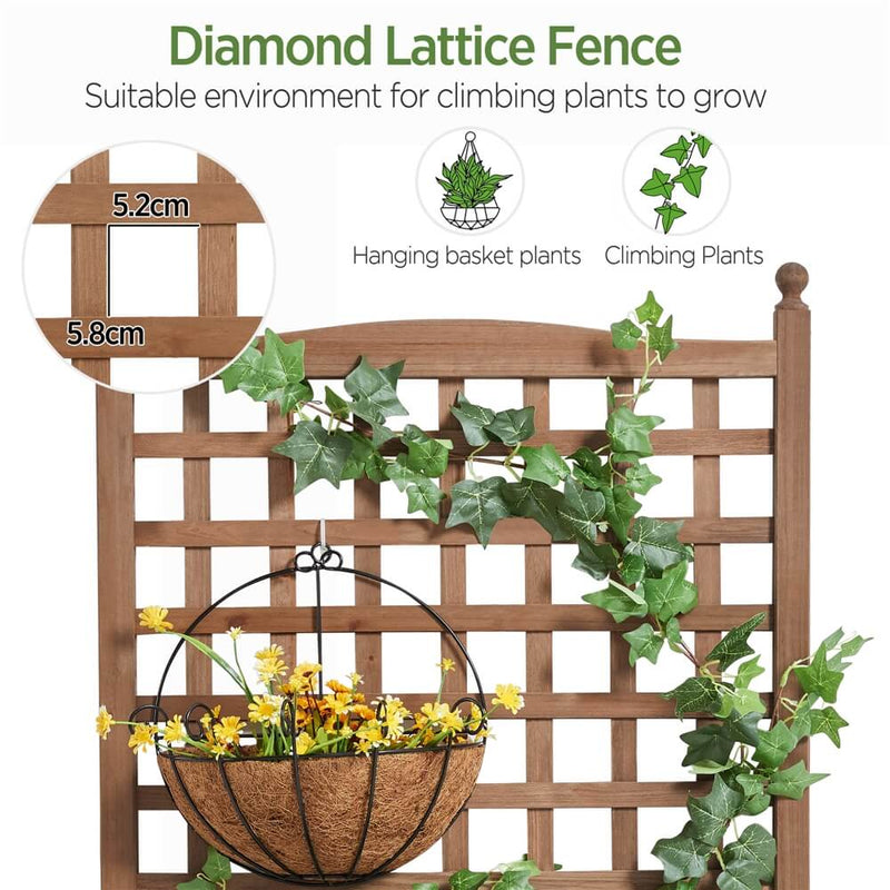 Planter Box with Trellis