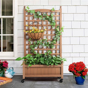 Planter Box with Trellis