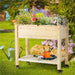 Yaheetech Elevated Garden Bed 34x19x33in