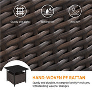 Side Table With Umbrella Hole