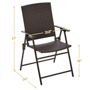2pcs Rattan Chairs