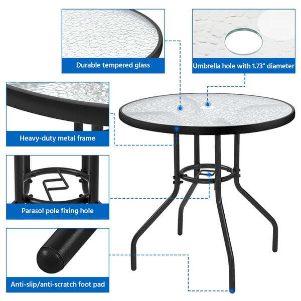 Round Bistro Table